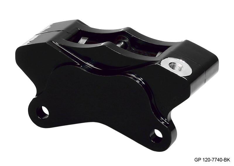 Wilwood Caliper-GP310 Black Rear 1.25in Pistons .25in Disc - 120-7740-BK