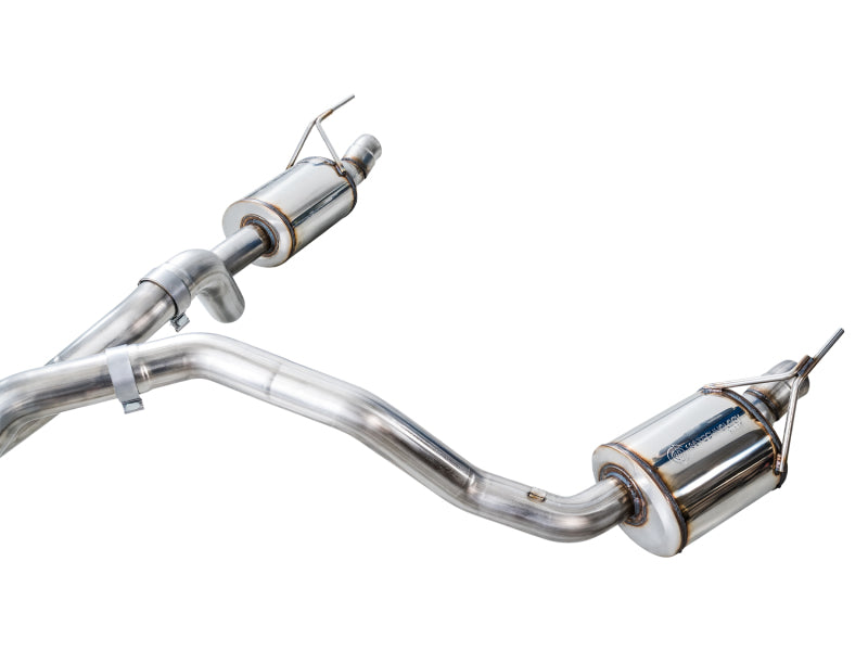 AWE Tuning 2021+ Cadillac Escalade 6.2L ESV 0FG Dual Exit Exhaust System (Reuses OE Tips) - 3015-31222