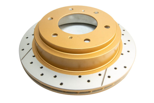 DBA 00-06 Mitsubishi Montero Rear Street Series Drilled & Slotted Rotor - DBA661X