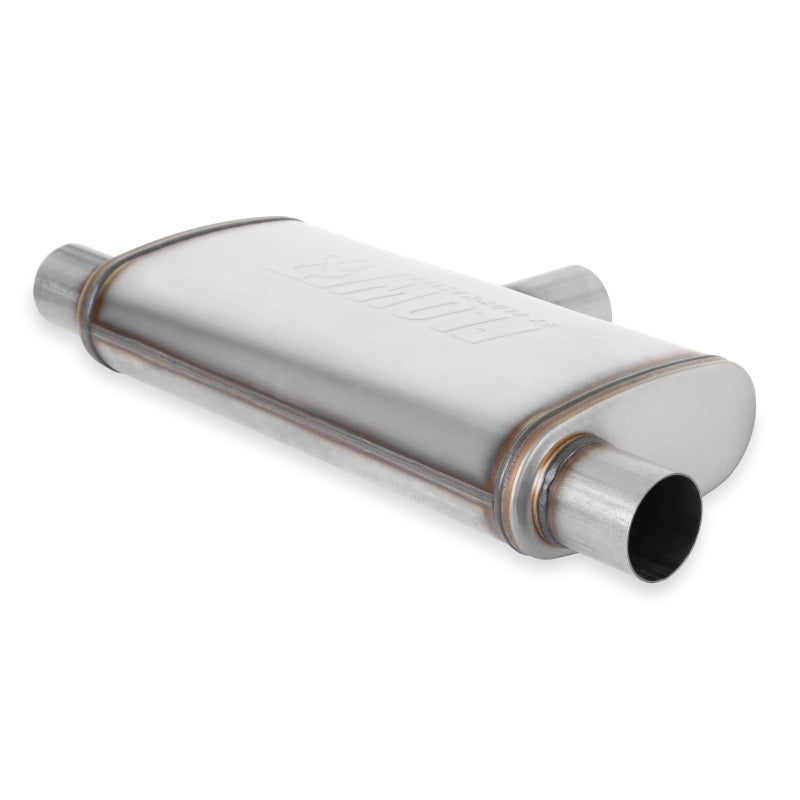 Flowmaster 2.50 IN(S)/OUT(D) FlowFX OVAL 4X9X18 Muffler - 72206
