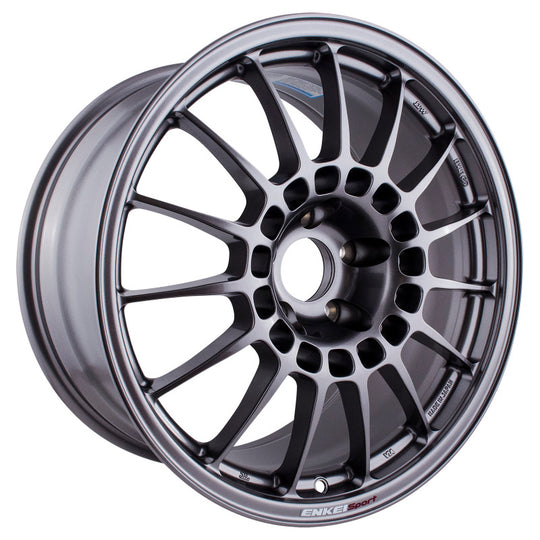 Enkei RCT5 18x9.5 5x114.3 38mm Offset 70mm Bore Dark Silver Wheel *MOQ 40 - 514-895-6538DS