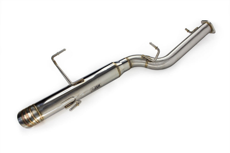 ISR Performance Series II - EP Single Tip Blast Pipe Exhaust - Resonated - 95-98 Nissan 240sx (S14) - IS-S2EPSR-S14