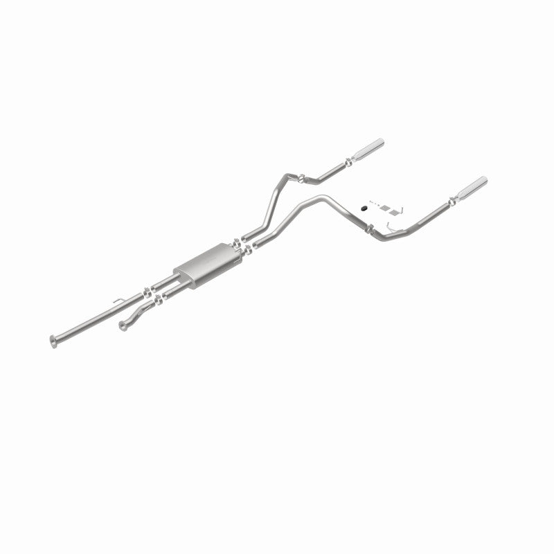 MagnaFlow 14 Toyota Tundra V8 4.6L/5.7L Stainless Cat Back Exhaust Dual Split Rear Exit - 15305