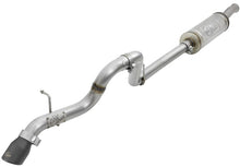 Load image into Gallery viewer, aFe MACH Force-Xp 2.5in 409SS Catback High-Tuck Exhaust 18-21 Jeep (JL) 3.6L 4-Door - Black Tip - 49-48065-1B