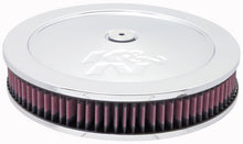 Load image into Gallery viewer, K&amp;N 5 1/8in Flange 11in OD 3 1/4in Height w/ Vent Custom Air Cleaner Assembly - 60-1170