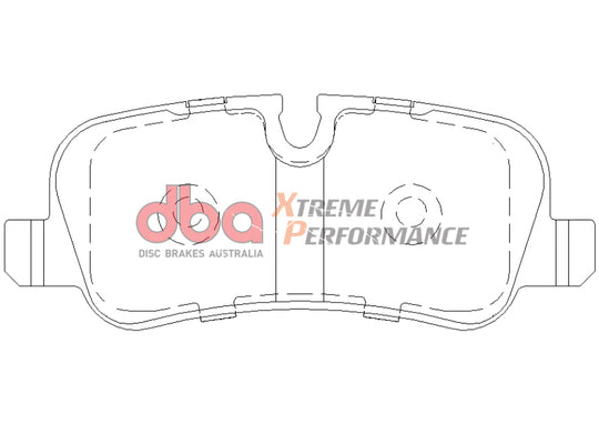 DBA 05-09 Land Rover LR3 XP Performance Rear Brake Pads - DB1781XP