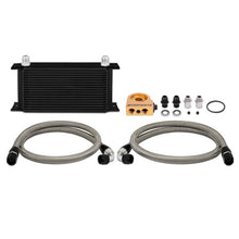 Load image into Gallery viewer, Mishimoto Universal 19 Row Thermostatic Oil Cooler Kit - Black - MMOC-ULTBK
