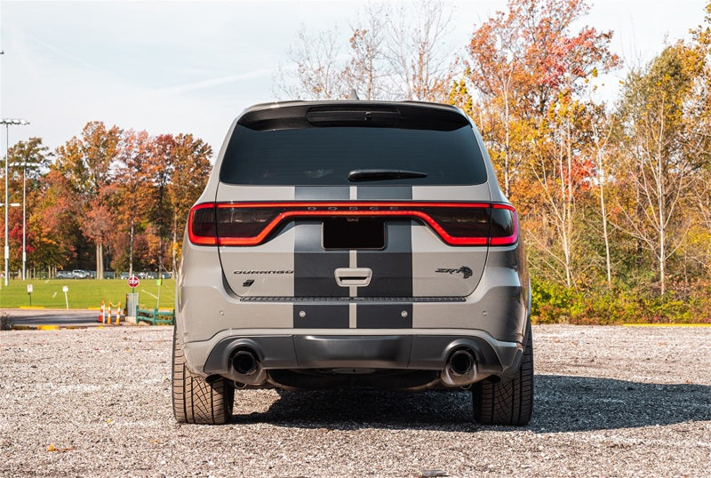 Corsa 2021-2025 Dodge Durango SRT Hellcat Cat-Back 2.75in Dual Rear Exit Sport 4.5in Black PVD Tips - 21195BLK