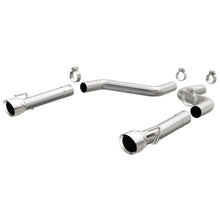 Load image into Gallery viewer, MagnaFlow Axle-Back 15-16 Dodge Charger 6.2/6.4L V8 Race Series SS Dual Tip Dual Rear Split Exit - 19235