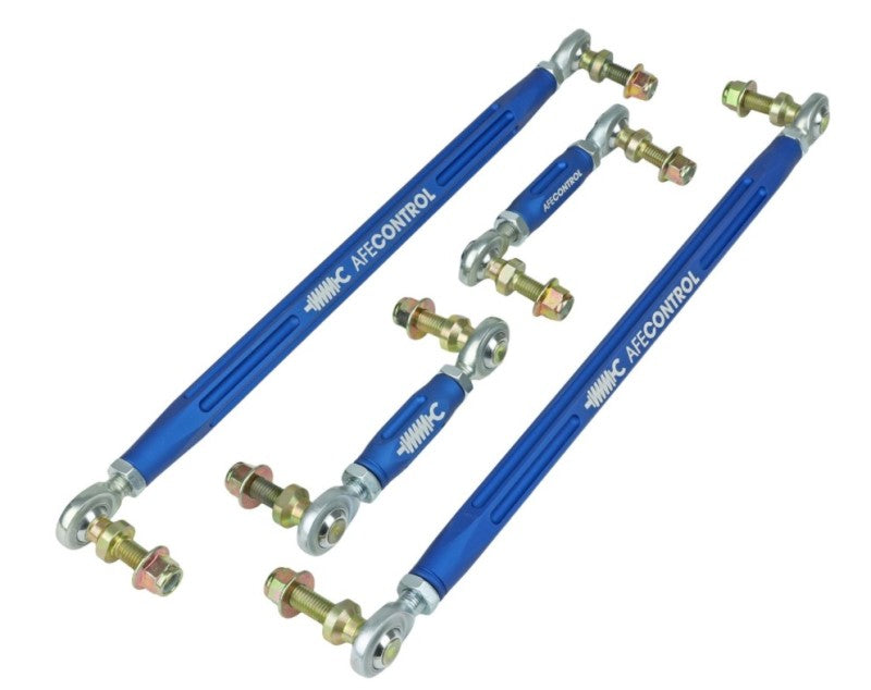 aFe Control 20-21 Toyota Supra 3.0L Adjustable End Links Kit - Front & Rear - 442-721001-L