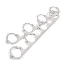 Load image into Gallery viewer, Stainless Works Big Block Ford Flat Tall Oval Port Header 304SS Exhaust Flanges 2-1/4in Primaries - HFBBF1225