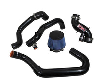 Load image into Gallery viewer, Injen 03-06 Evo 8/9/MR Cast Aluminum Intake System w/ Full Intercooler Piping Black Short Ram Intake - SP1898BLK