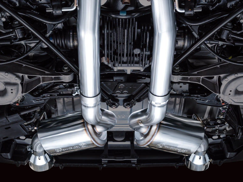 AWE Tuning 2023 Nissan Z RZ34 RWD Touring Edition Cat-Back Exhaust System w/ Chrome Silver Tips - 3015-32400