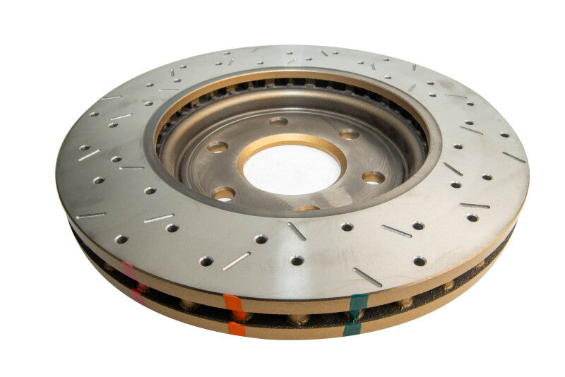 DBA 05-07 Nissan Frontier 4.0L 2WD/4WD Front Drilled & Slotted 4000 Series Rotor - DBA42310XS