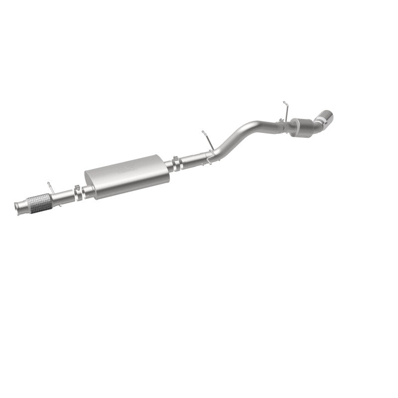 MagnaFlow MF Series SS Cat-Back Exhaust Single Passenger Side Rear Exit 2015 Cadillac Escalade - 19177
