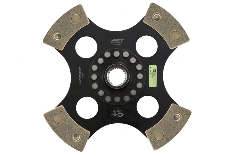 ACT 1989 Ford Probe 4 Pad Rigid Race Disc - 4240008