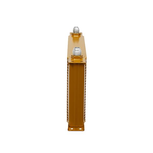 Mishimoto Universal 25-Row Oil Cooler - Gold - MMOC-25G