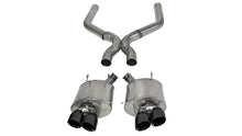 Load image into Gallery viewer, Corsa 2013-2014 Ford Mustang Shelby GT500 5.8L V8 Black Sport Axle-Back + XO Exhaust - 14323BLK