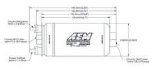 Load image into Gallery viewer, AEM 400LPH High Pressure Fuel Pump -6AN Female Out, -10AN Female In - 50-1005