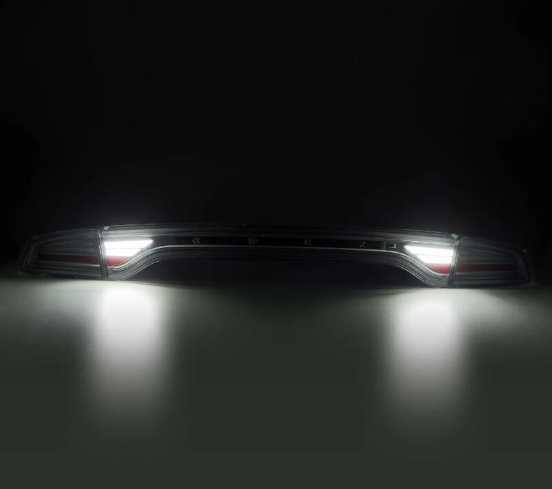 AlphaRex 15-23 Dodge Charger Nova-Series LED Tail Lights - Smoke - 642042