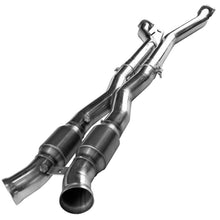 Load image into Gallery viewer, Kooks 97-00 Chevrolet Corvette 1-7/8 x 3 Header &amp; Green Catted X-Pipe Kit - 2151H430