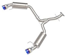 Load image into Gallery viewer, aFe POWER Takeda 06-13 Lexus IS250/IS350 SS Axle-Back Exhaust w/ Blue Flame Tips - 49-36055-L