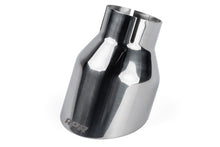 Load image into Gallery viewer, APR Single-Walled 4in Slash-Cut Tips - Polished Silver - Set of 2 - TPK0004