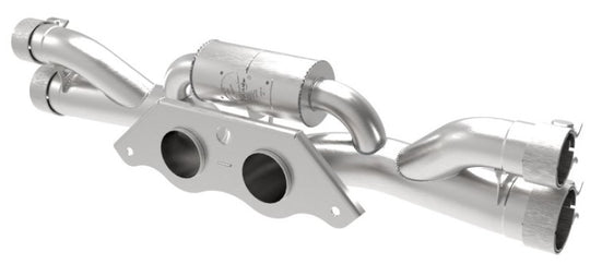 aFe Power MACHForce XP 304 Stainless Secondary Muffler Delete Pipe 14-19 Porsche 911 GT3 3.8L/4.0L - 49C36434