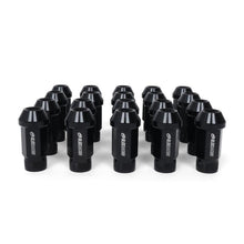 Load image into Gallery viewer, BLOX Racing Street Series Forged Lug Nuts - Black 12 x 1.25mm - Set of 16 - BXAC-00106-SSBK