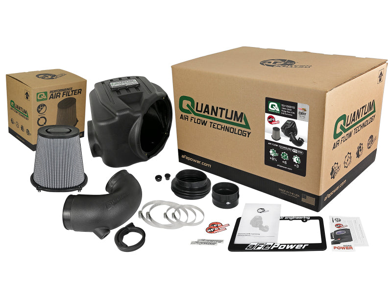 aFe Quantum Pro DRY S Cold Air Intake System 94-02 Dodge Cummins L6-5.9L - Dry - 53-10001D