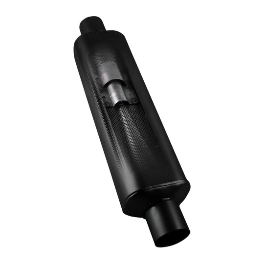Flowmaster Super HP-2 2.50 IN/OUT 18 in. SS Muffler - 12518304