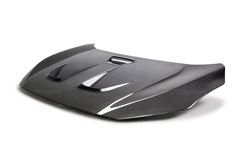 Seibon 2016-2017 Honda Civic Coupe/Sedan/Hatchback MR-Style Carbon Fiber Hood - HD16HDCV-MR