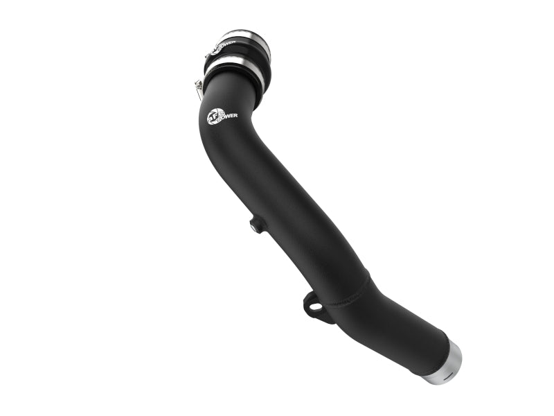 aFe BladeRunner 2-1/2 IN Aluminum Hot Charge Pipe Black 22-23 Subaru WRX H4-2.4L (t) - 46-20668-B