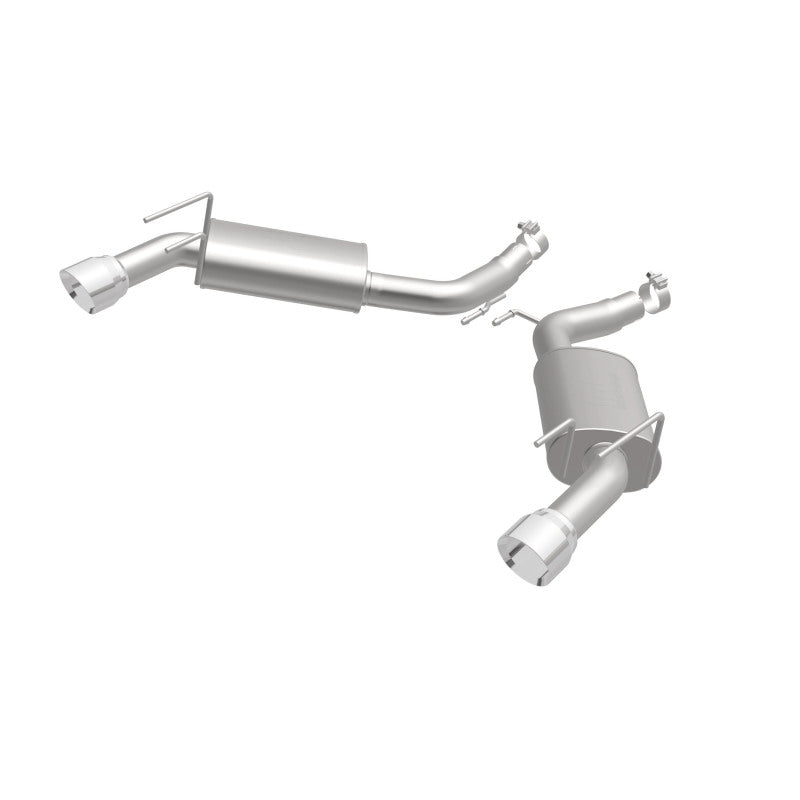MagnaFlow Street Series Axle Back 14-15 Chevy Camaro 6.2L V8 SS Polished Dual Split Rear Exit - 19185