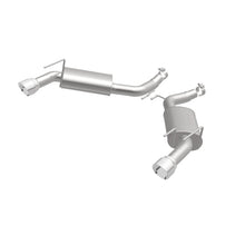 Load image into Gallery viewer, MagnaFlow Street Series Axle Back 14-15 Chevy Camaro 6.2L V8 SS Polished Dual Split Rear Exit - 19185