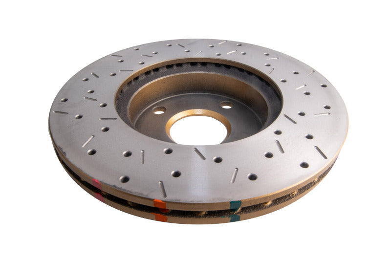 DBA 94-97/99-05 MX-5 Miata Front Drilled & Slotted 4000 Series Rotor - DBA4538XS