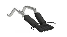 Load image into Gallery viewer, MBRP 14-19 Chevy Corvette V8 6.2L 3in Black Dual Cat Back w/ 4in Quad Dual Wall Tips - S7030BLK