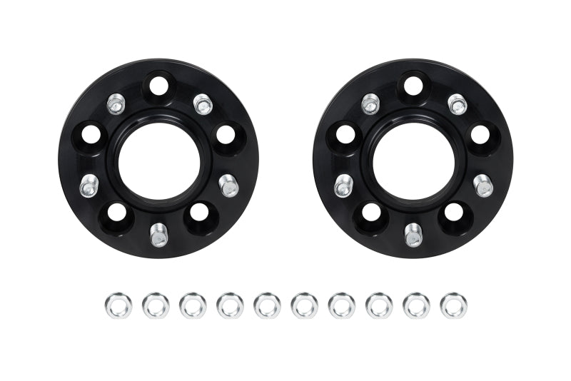 Eibach 17-23 Tesla Model 3 Long Range / 20-25 Tesla Model Y Long Range Pro-Spacer 25mm - Pair (Blk) - S90-4-25-078-B