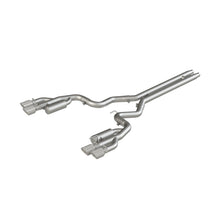 Load image into Gallery viewer, MBRP 18-19 Ford Mustang GT 5.0 3in Cat Back Quad Tip Race Version - T304 - S7207304
