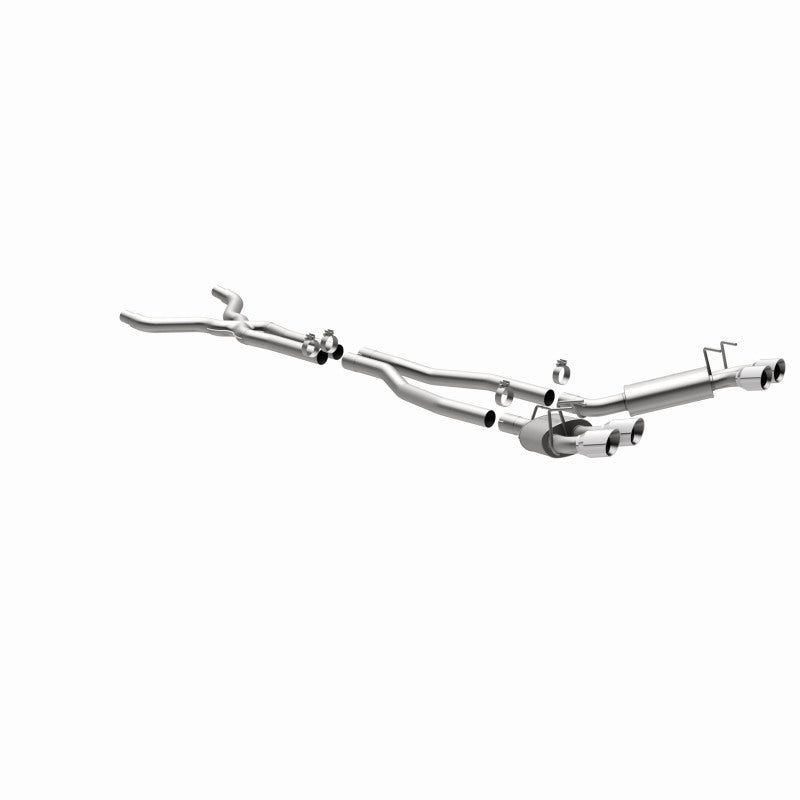 MagnaFlow 13 Chevy Camaro V8 6.2L S/C Quad Split Rear Exit Cat Back Perf Exhaust - 15053