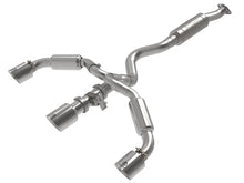 Load image into Gallery viewer, aFe 23-24 Toyota GR Corolla L3 1.6L (t) Gemini XV 3in to 2-1/2in Cat Back Exhaust w/ Polished Tips - 49-36070-P