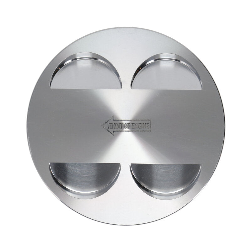 Manley 04+ Subaru WRX STi (EJ257) 75mm DE-STROKED 99.5mm STD Bore 9.8:1 Dish Piston Set with Rings - 621100C-1
