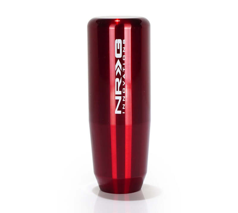 NRG Universal Short Shifter Knob - 3.5in. Length / Heavy Weight .85Lbs. - Red - SK-450RD