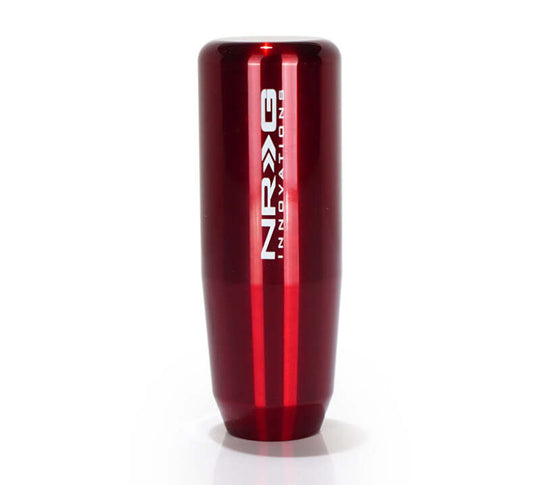 NRG Universal Short Shifter Knob - 3.5in. Length / Heavy Weight .85Lbs. - Red - SK-450RD
