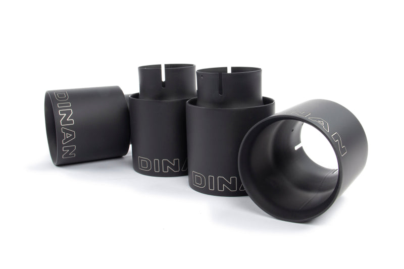 Dinan 19-21 BMW M2 Competition (F87) Free Flow Axleback Exhaust System w/X-Pipe - Black Tips - D660-0082-BLK