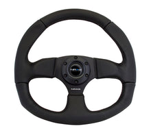 Load image into Gallery viewer, NRG Reinforced Steering Wheel (320mm Horizontal / 330mm Vertical) Leather w/Black Stitching - RST-009R
