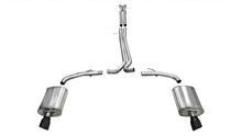 Load image into Gallery viewer, Corsa 2010-2019 Ford Taurus SHO 3.5L V6 Turbo Sport Cat-Back Exhaust w/ Dual 4in Black Tips - 14315BLK
