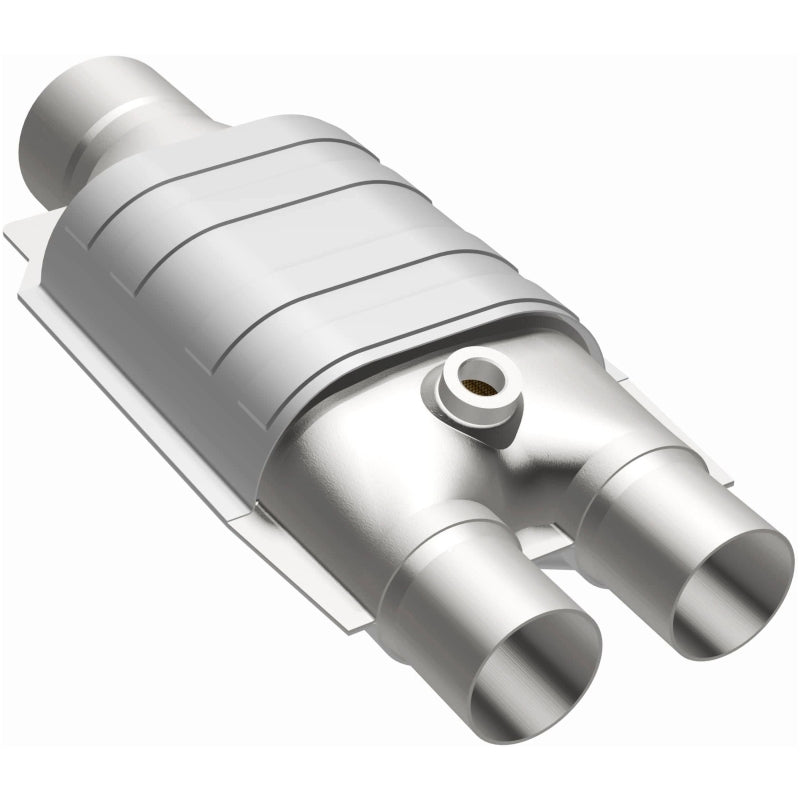 MagnaFlow Universal Catalytic Converter 3 inch/2 inch Single/dual with O2 - 51047