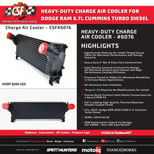 Load image into Gallery viewer, CSF 13-18 Ram 2500 6.7L OEM Intercooler - 6076