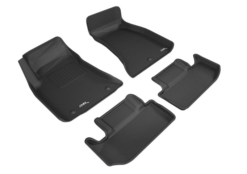 3D MAXpider 15-23 Dodge Challenger RWD Kagu Black Full Set - L1DG02601509
